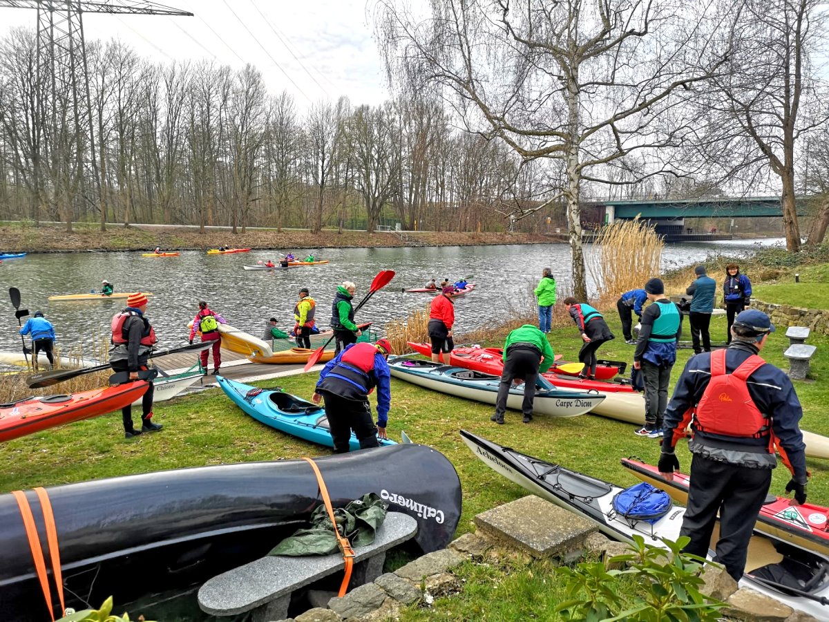 CCF Witten Anpaddeln des Bezirk 3 in Gelsenkirchen