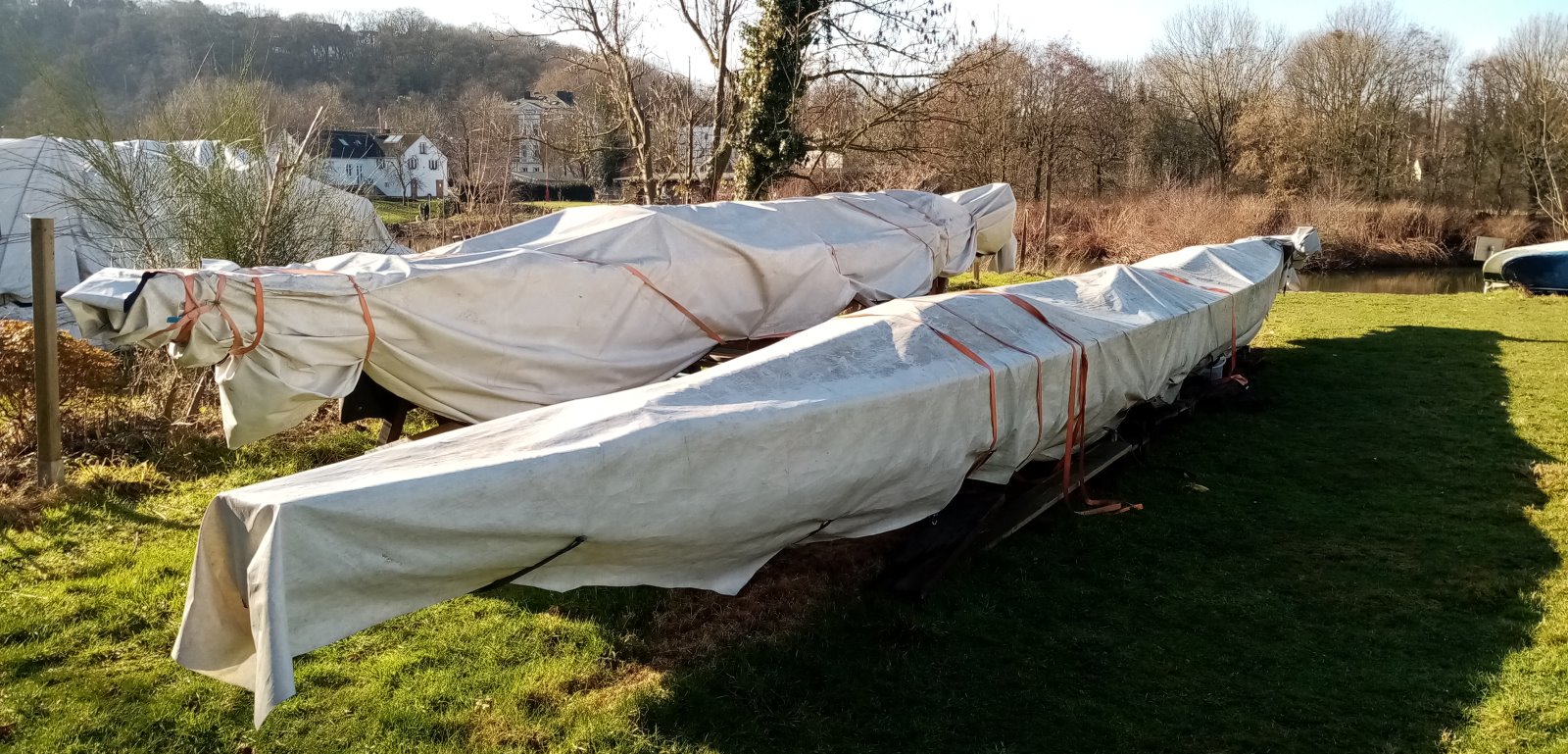 CCF / DBG Planendach Überdach Kanus Drachenboot