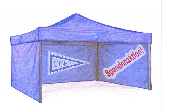 Spendenaktion CCF-Witten Zelte für temporäre Räume