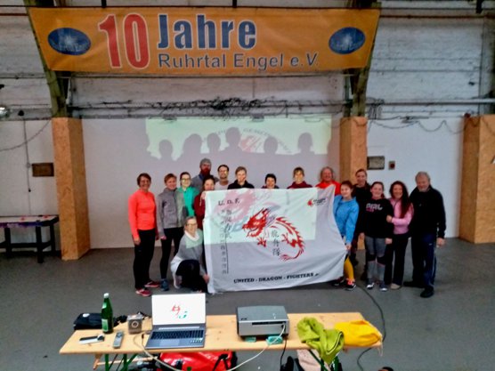 DBG Drachenboot Hallentraining in Witten