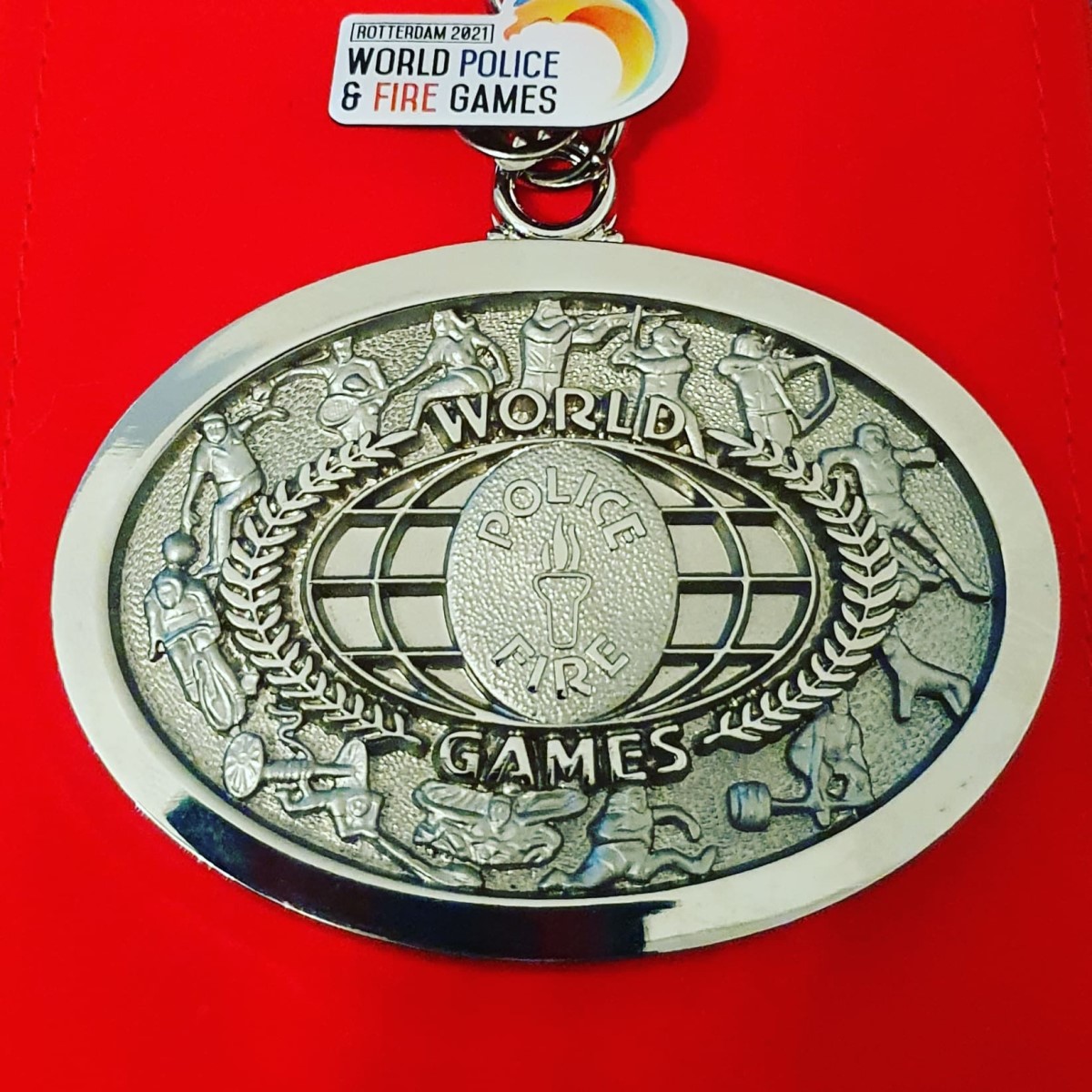 Silber Medaille World Police and Fire Games 2022