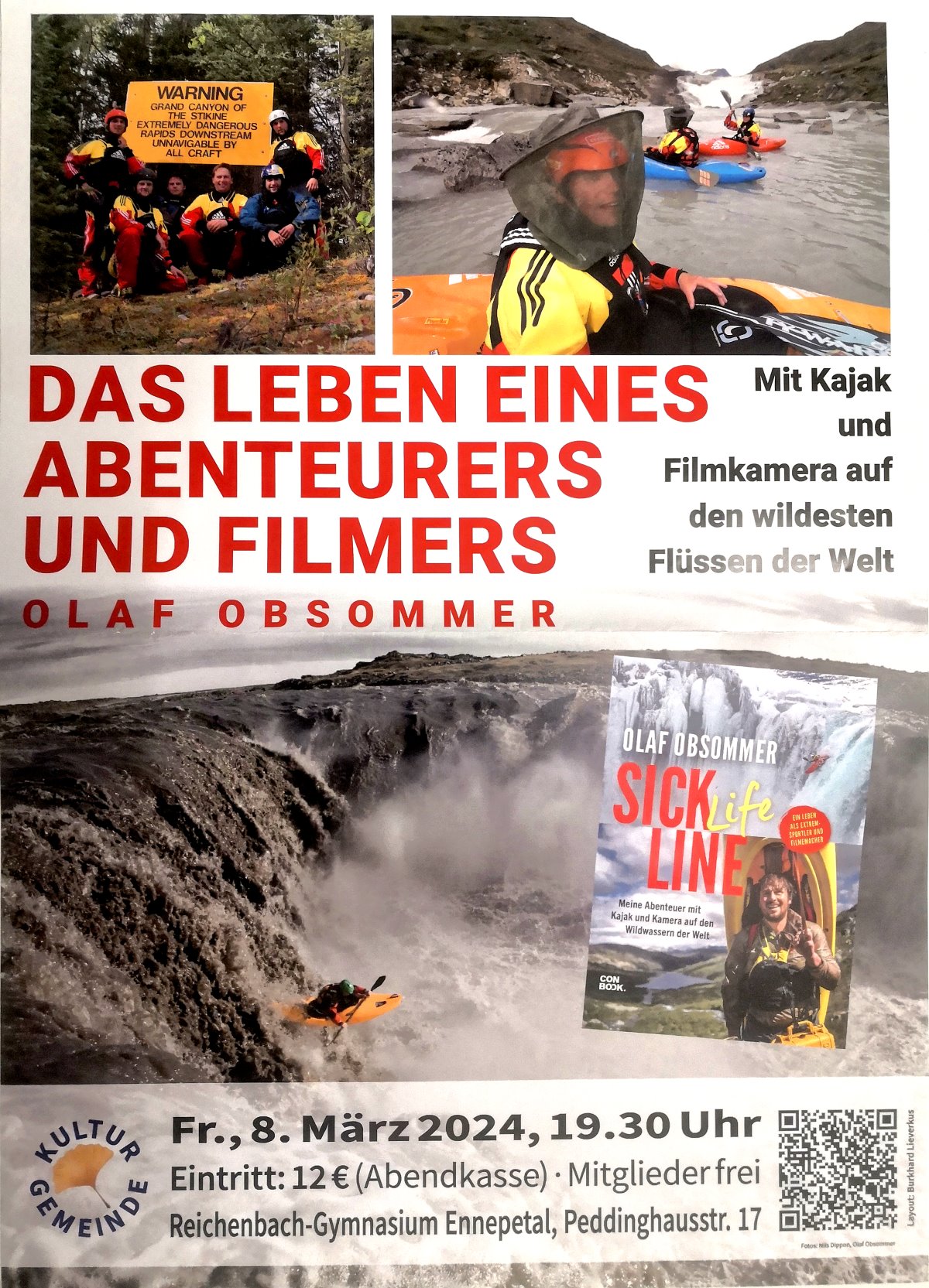 Olaf Obsommer - mit dem Kajak auf den wildesten Flüssen der Welt